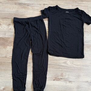 Little Sleepies Black Pajama Set 3T